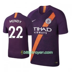 Billige Fotballdrakter Manchester City Benjamin Mendy 22 Tredjedraktsett 2018/19 Kortermet